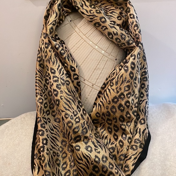 Kathleen For Sweet Herb Vintage Leopard 🐆 Wrap.NWOT🔸FIRM🔸 - Picture 2 of 7